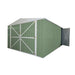 Casetta garage giardino Box in Acciaio Zincato 360x514cm x h2.32m - 320KG - 18,5mq - VERDE