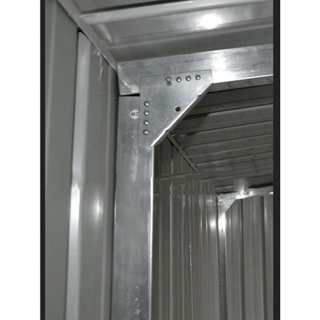 Box in Acciaio Zincato garage deposito attrezzi 360x514cm x h2.32m - 320KG - 18,5mq