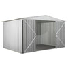 Box attrezzi giardino in Acciaio Zincato 360x260cm x h2.12m - 130KG - 9,36mq
