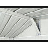 Box in Acciaio Zincato garage deposito attrezzi 360x260cm x h2.12m - 130KG - 9,36mq - VERDE