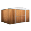 Box attrezzi giardino in Acciaio Zincato 360x260cm x h2.12m - 130KG - 9,36mq