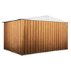 Box attrezzi giardino in Acciaio Zincato 360x260cm x h2.12m - 130KG - 9,36mq