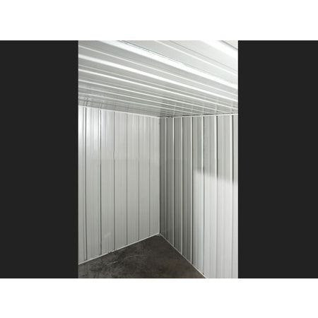 Box in Acciaio Zincato casetta attrezzi da giardino 260x185cm x h1.92 m - 85kg - 4,81mq