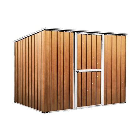 Box in Acciaio Zincato casetta attrezzi da giardino 260x185cm x h1.92 m - 85kg - 4,81mq