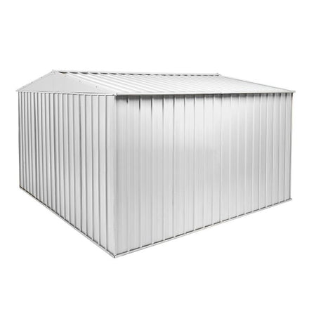 Box in Acciaio Zincato garage attrezzi lamiera 360x3.45cm x h2.12m - 150KG - 12,42mq