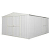 Garage deposito lamiera Box in Acciaio Zincato 360x430cm x h2.10m - 185KG - 15,48mq