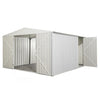 Garage deposito lamiera Box in Acciaio Zincato 360x430cm x h2.10m - 185KG - 15,48mq