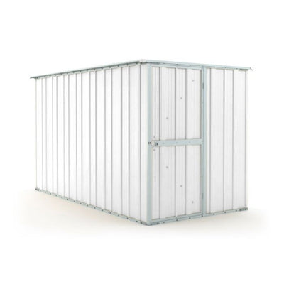 Box in Acciaio Zincato casetta lamiera attrezzi 175x307cm x h1.82m - 95KG - 5,4mq