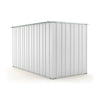 Box in Acciaio Zincato casetta lamiera attrezzi 175x307cm x h1.82m - 95KG - 5,4mq - BIANCO