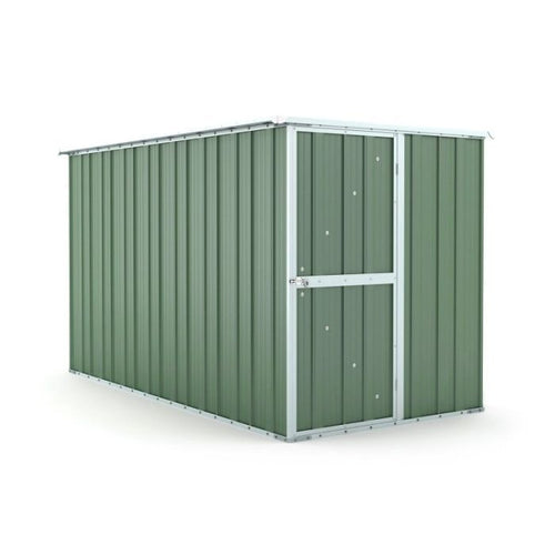 Casetta giardino lamiera Box in Acciaio Zincato 175x307cm x h1.82m - 95KG - 5,4mq - VERDE