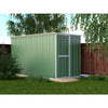 Box in Acciaio Zincato casetta lamiera attrezzi 175x307cm x h1.82m - 95KG - 5,4mq