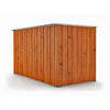 Box giardino casetta attrezzi in Acciaio Zincato 175x307cm x h1.82m - 95KG - 5,4mq - LEGNO