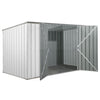 Casetta deposito lamiera Box in Acciaio Zincato 345x186cm x h1.92m - 98KG - 6.42mq