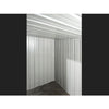 Casetta giardino lamiera Box in Acciaio Zincato 345x186cm x h1.92m - 98KG - 6.42mq - VERDE