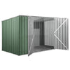 Casetta deposito lamiera Box in Acciaio Zincato 345x186cm x h1.92m - 98KG - 6.42mq