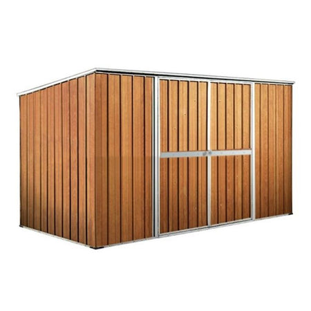 Casetta deposito lamiera Box in Acciaio Zincato 345x186cm x h1.92m - 98KG - 6.42mq