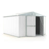 Casetta giardino Box attrezzi in Acciaio Zincato 327x307cm x h2.15m - 145KG - 10,04mq