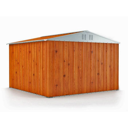 Casetta giardino Box attrezzi in Acciaio Zincato 327x307cm x h2.15m - 145KG - 10,04mq