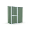 Casetta da giardino in lamiera di acciaio 155x100cm x h 192cm - 50kg - 1,55mq