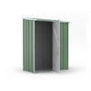 Casetta da giardino in lamiera di acciaio 155x100cm x h 192cm - 50kg - 1,55mq