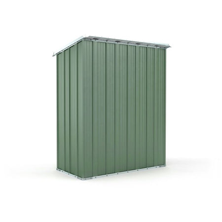 Casetta da giardino in lamiera di acciaio 155x100cm x h 192cm - 50kg - 1,55mq