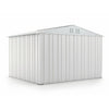 Box in lamiera zincata per esterno 327x269cm x h 215cm - 132 kg - 8,80mq BIANCO