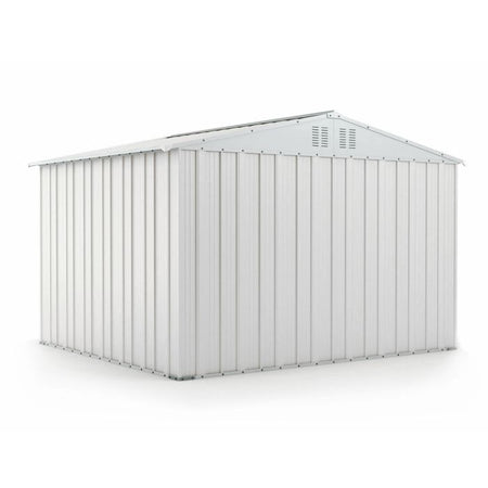 Box in lamiera zincata per esterno 327x269cm x h 215cm - 132 kg - 8,80mq BIANCO