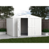 Box in lamiera zincata per esterno 327x269cm x h 215cm - 132 kg - 8,80mq BIANCO