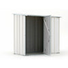 Box in acciaio casetta da giardino capanno 174x100cm x h 182cm - 43kg - 1,74mq - BIANCO