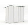 Box in acciaio casetta da giardino capanno 174x100cm x h 182cm - 43kg - 1,74mq
