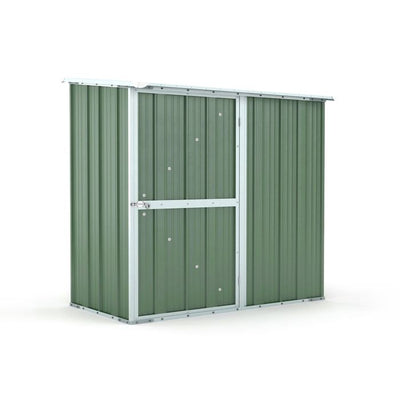 Casetta per esterno giardino box deposito attrezzi 174x100cm x h 182cm - 43kg - 1,74mq - VERDE