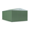Capanno box attrezzi i per esterno casetta giardino in lamiera 327x459cm x h 215cm - 201 kg - 15,01 mq