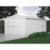 Capanno box attrezzi i per esterno casetta giardino in lamiera 327x459cm x h 215cm - 201 kg - 15,01 mq