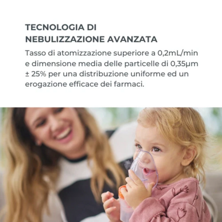 Aerosol portatile a pistone Nuvita
