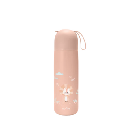 Borraccia termica in acciaio con manico in silicone 400 ml Nuvita