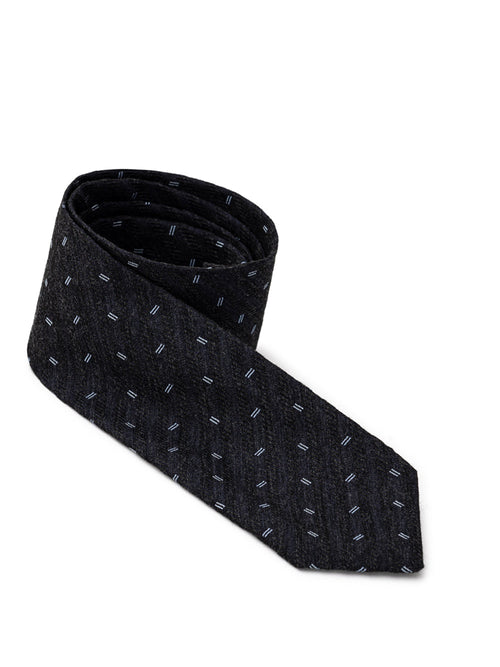 JIL SANDER Cravatta 7 cm in Seta Jacquard Jil Sander da uomo