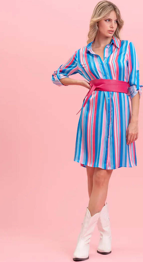 NUALY-DAILY-|-Abito-righe-multicolor