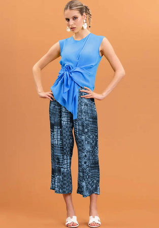 NUALY-DAILY-|-Camicia-giromanica-con-nodo