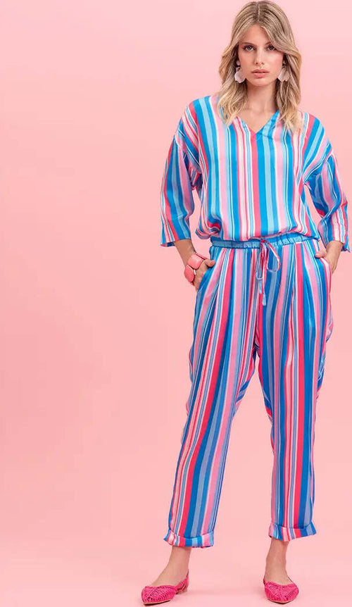 NUALY-DAILY-|-Pantalone-righe-multicolor