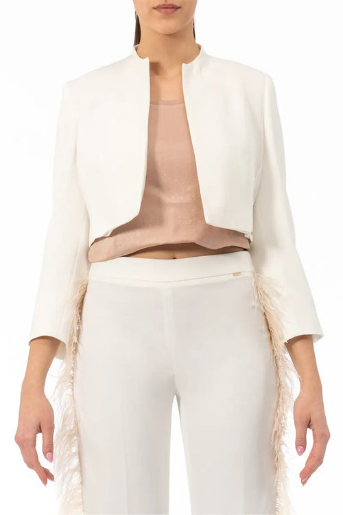 NUALY | Giacchino corto Moda/Donna/Abbigliamento/Giacche e cappotti/Giacche You Store - Messina, Commerciovirtuoso.it