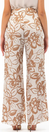 NUALY | Pantalone fantasia fiori Moda/Donna/Abbigliamento/Pantaloni You Store - Messina, Commerciovirtuoso.it