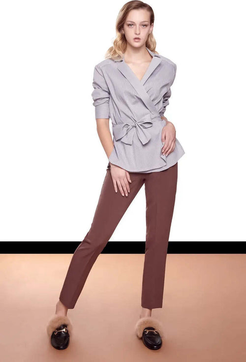 NUALY | Pantalone tailleur Moda/Donna/Abbigliamento/Pantaloni You Store - Messina, Commerciovirtuoso.it