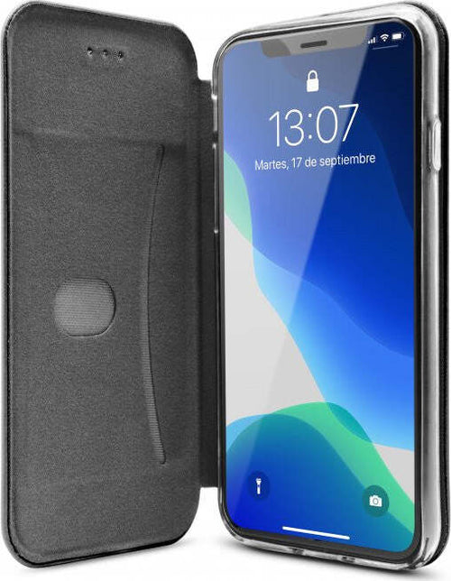 Nueboo-Custiodia-Flip-Nera-per-Iphone-XS