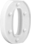 Numero 0 Luminoso Bianco A Led Decoro Per Eventi Feste Luce Calda 3000k 16x3cm Casa, arredamento e bricolage > Prodotti per Feste Trade Shop italia - Napoli, Commerciovirtuoso.it