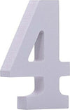 NUMERO 4 IN LEGNO BIANCO 11CM DECORAZIONE CONFETTATA MATRIMONIO COMPLEANNO PROMESSA Illuminazione/Illuminazione per interni/Illuminazione speciale/Insegne luminose Trade Shop italia - Napoli, Commerciovirtuoso.it