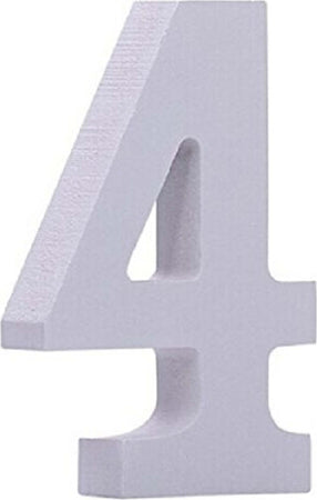 NUMERO 4 IN LEGNO BIANCO 11CM DECORAZIONE CONFETTATA MATRIMONIO COMPLEANNO PROMESSA Illuminazione/Illuminazione per interni/Illuminazione speciale/Insegne luminose Trade Shop italia - Napoli, Commerciovirtuoso.it