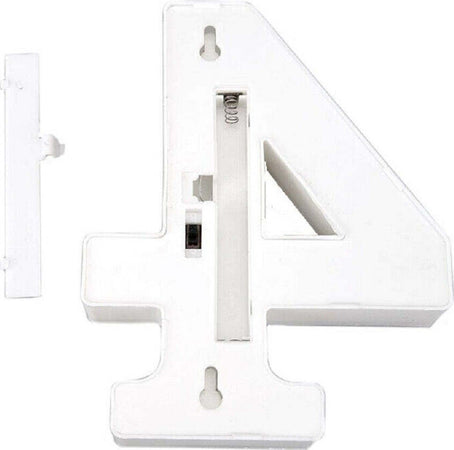 Numero 4 Luminoso Bianco A Led Decoro Per Eventi Feste Luce Calda 3000k 16x3cm Casa, arredamento e bricolage > Prodotti per Feste Trade Shop italia - Napoli, Commerciovirtuoso.it
