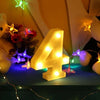 Numero-4-Luminoso-Bianco-A-Led-Decoro-Per-Eventi-Feste-Luce-Calda-3000k-16x3cm