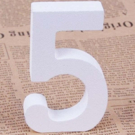 Numero-5-In-Legno-Bianco-11cm-Decorazione-Confettata-Matrimonio-Compleanno-Promessa