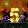 Numero 5 Luminoso Bianco A Led Decoro Per Eventi Feste Luce Calda 3000k 16x3cm Casa, arredamento e bricolage > Prodotti per Feste Trade Shop italia - Napoli, Commerciovirtuoso.it
